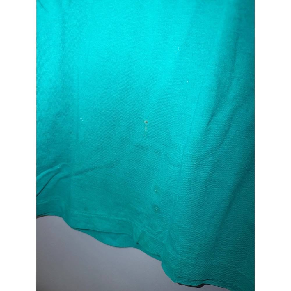 Vintage Kentucky Graphic T-Shirt Teal Single Stitch Retro 80s‎ 90s Teal Green - Picture 7 of 7